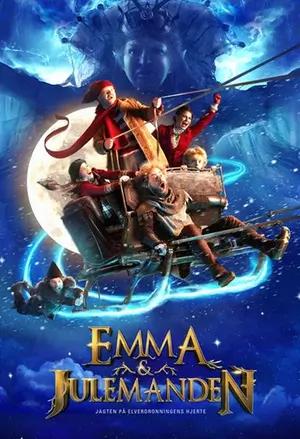 Emma & Julemanden: Jagten på elverdronningens hjerte filmplakat