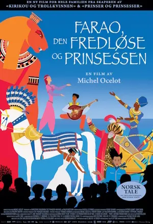 Farao, Den Fredløse og prinsessen   filmplakat