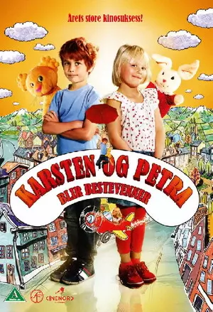 Karsten og Petra blir bestevenner filmplakat