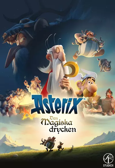 Asterix - den magiska drycken Poster