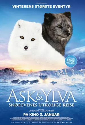 Ask & Ylva - Snørevenes utrolige reise filmplakat