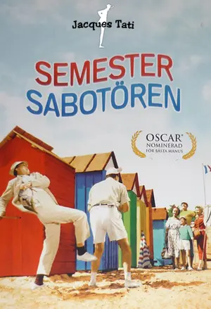 Semestersabotören filmplakat