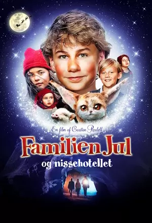 Familien Jul og nissehotellet filmplakat