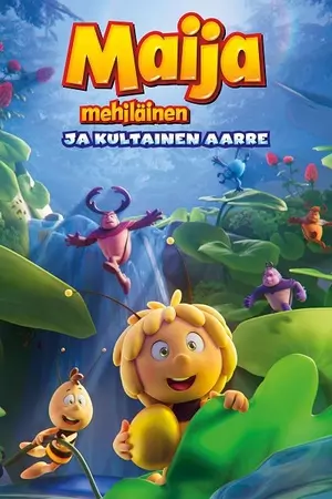 Maija Mehiläinen ja kultainen aarre filmplakat