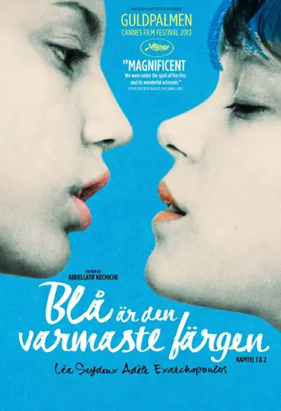 Blå är den varmaste färgen Poster