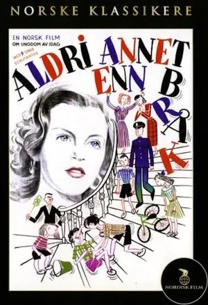 Aldri annet enn bråk filmplakat
