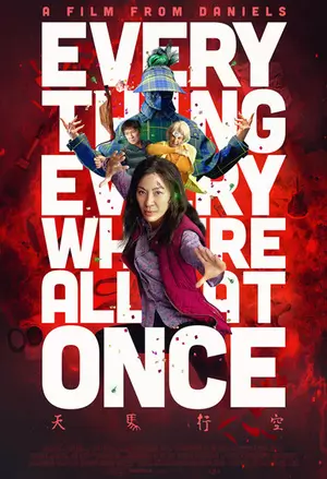 Everything everywhere all at once filmplakat