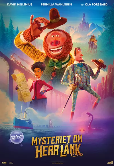 Mysteriet om herr Länk Poster