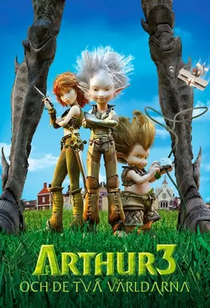 Arthur och de två världarna filmplakat