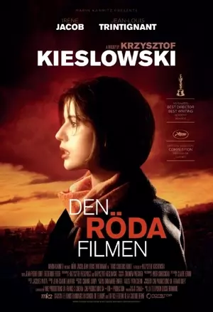 Rød filmplakat