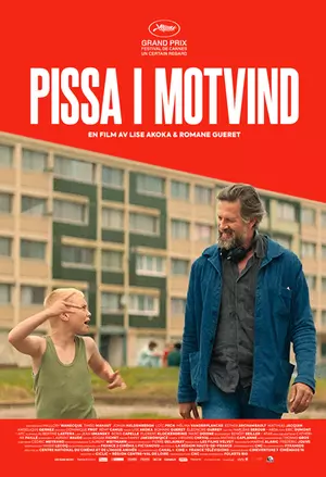 Pissa i motvind filmplakat