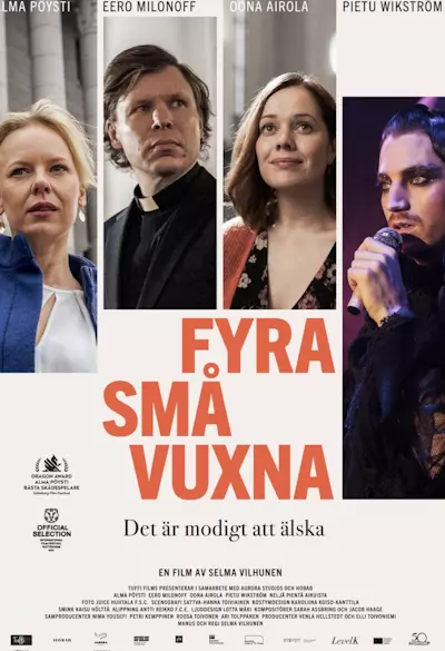 Fyra små vuxna Poster