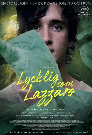 Lycklig som Lazzaro filmplakat
