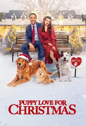 Puppy love for Christmas filmplakat