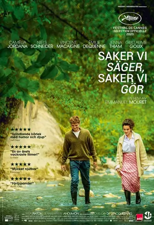 Saker vi säger, saker vi gör filmplakat