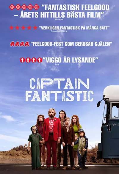 Captain Fantastic - en annorlunda pappa Poster