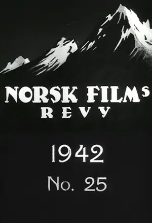 Norsk films revy nr. 25, 1942 filmplakat