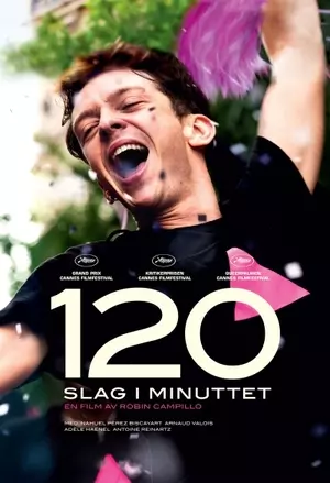 120 slag i minuttet filmplakat