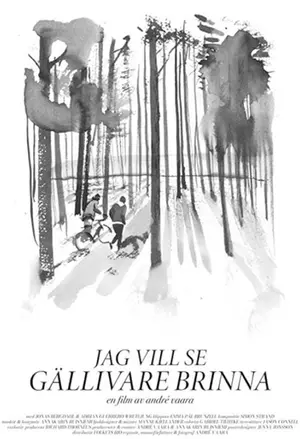 Jag vill se Gällivare brinna filmplakat