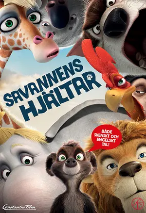 Savannens hjältar filmplakat