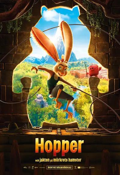 Hopper och jakten på mörkrets hamster Poster