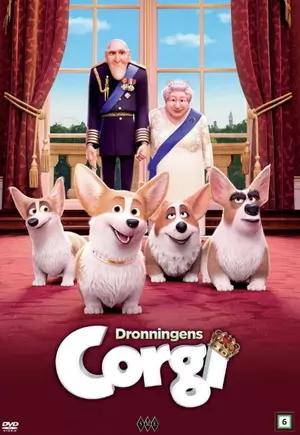 Dronningens corgi filmplakat