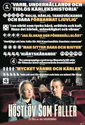 Höstlöv som faller filmplakat