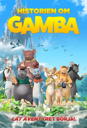 Historien om Gamba filmplakat