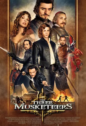 De tre musketörerna filmplakat
