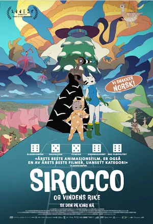 Sirocco og vindens rike filmplakat