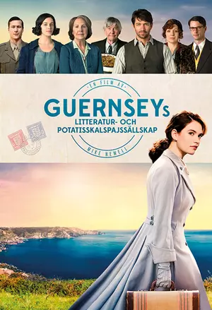 Guernseys litteratur- och potatisskalspajssällskap filmplakat