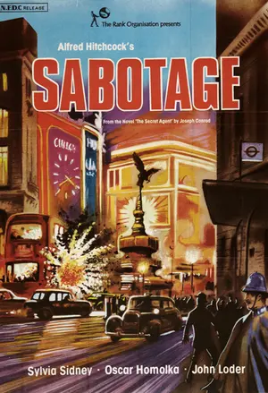 Sabotage filmplakat