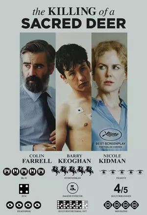 The Killing of a Sacred Deer filmplakat