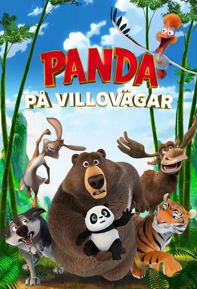 Panda på villovägar Poster