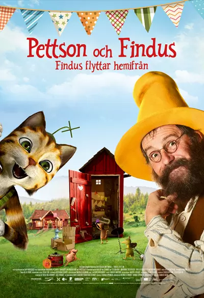 Pettson och Findus - Findus flyttar hemifrån Poster