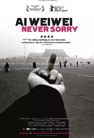 Ai Weiwei: Never Sorry filmplakat