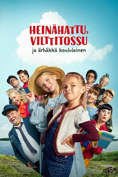 Heinähattu, Vilttitossu ja ärhäkkä koululainen Poster