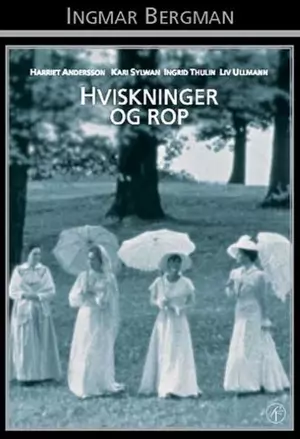 Hviskinger og rop filmplakat