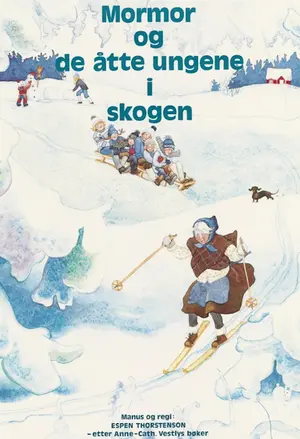 Mormor og de åtte ungene i skogen filmplakat