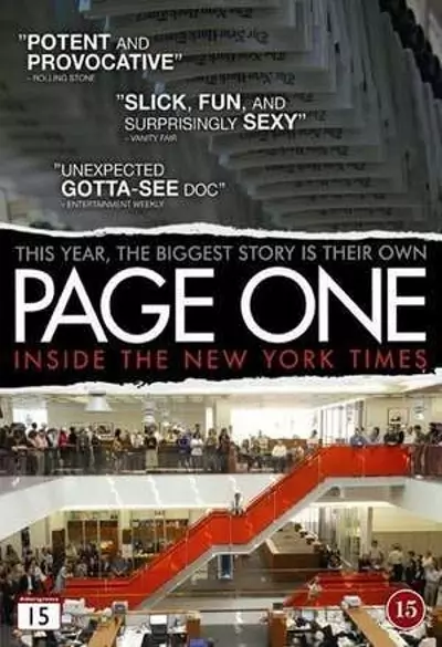 Page One: A Year Inside the New York Times filmplakat