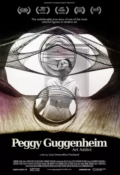 Peggy Guggenheim - art addict Poster