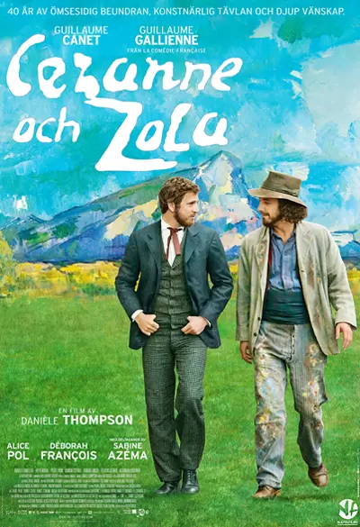 Cézanne och Zola Poster