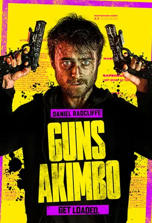 Guns akimbo filmplakat
