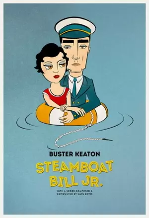 Steamboat Bill, Jr. filmplakat