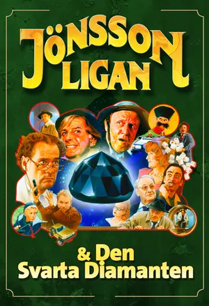 Jönssonligan & den svarta diamanten filmplakat