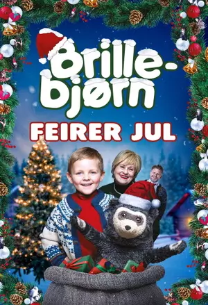 Brillebjørn feirer jul filmplakat