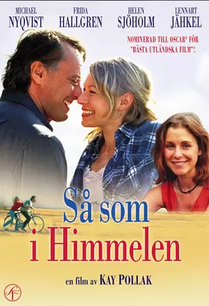 Så som i himmelen filmplakat