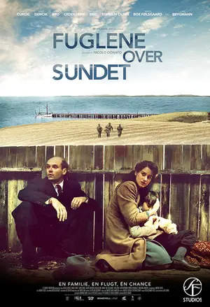 Flykten över sundet filmplakat