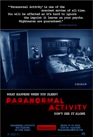 Paranormal Activity filmplakat