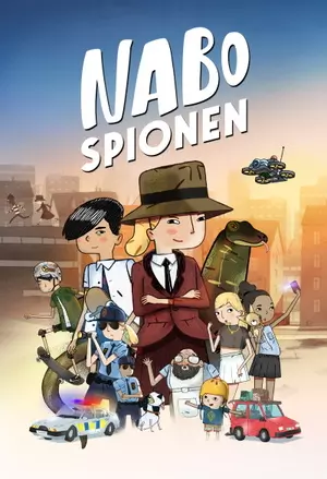 Nabospionen filmplakat